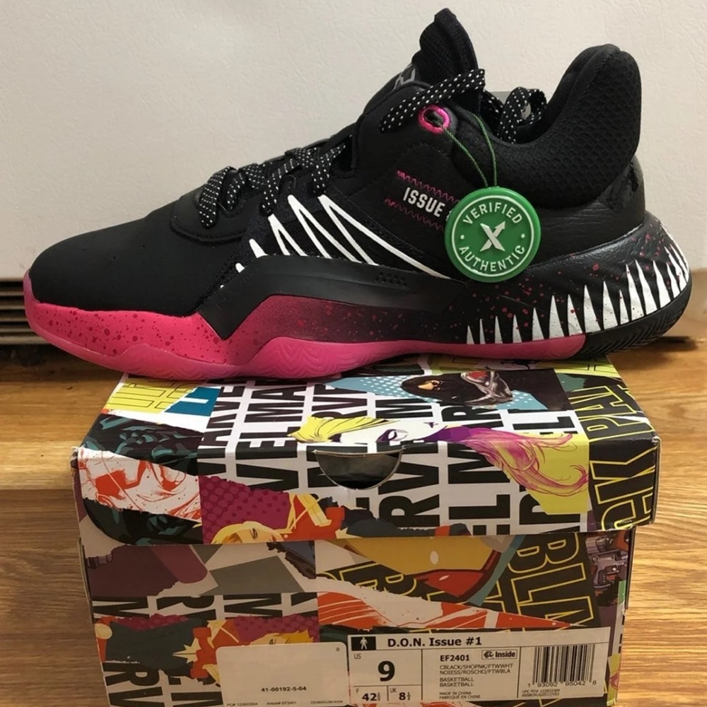 Adidas D.O.N. Issue #1 “Venom” Spiderman